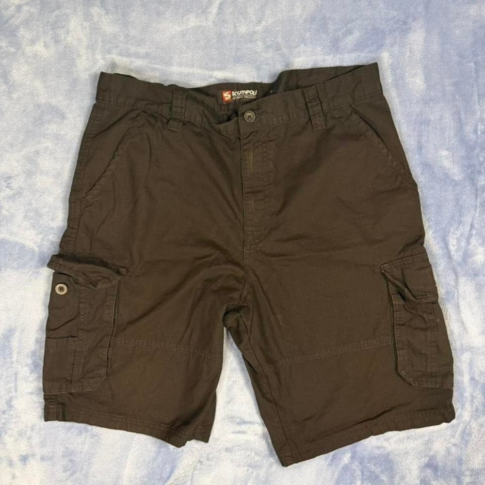 Southpole black cargo shorts men Size 36